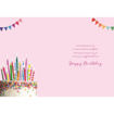 Picture of BIRTHDAY WISHES CANDLES ON CAKE